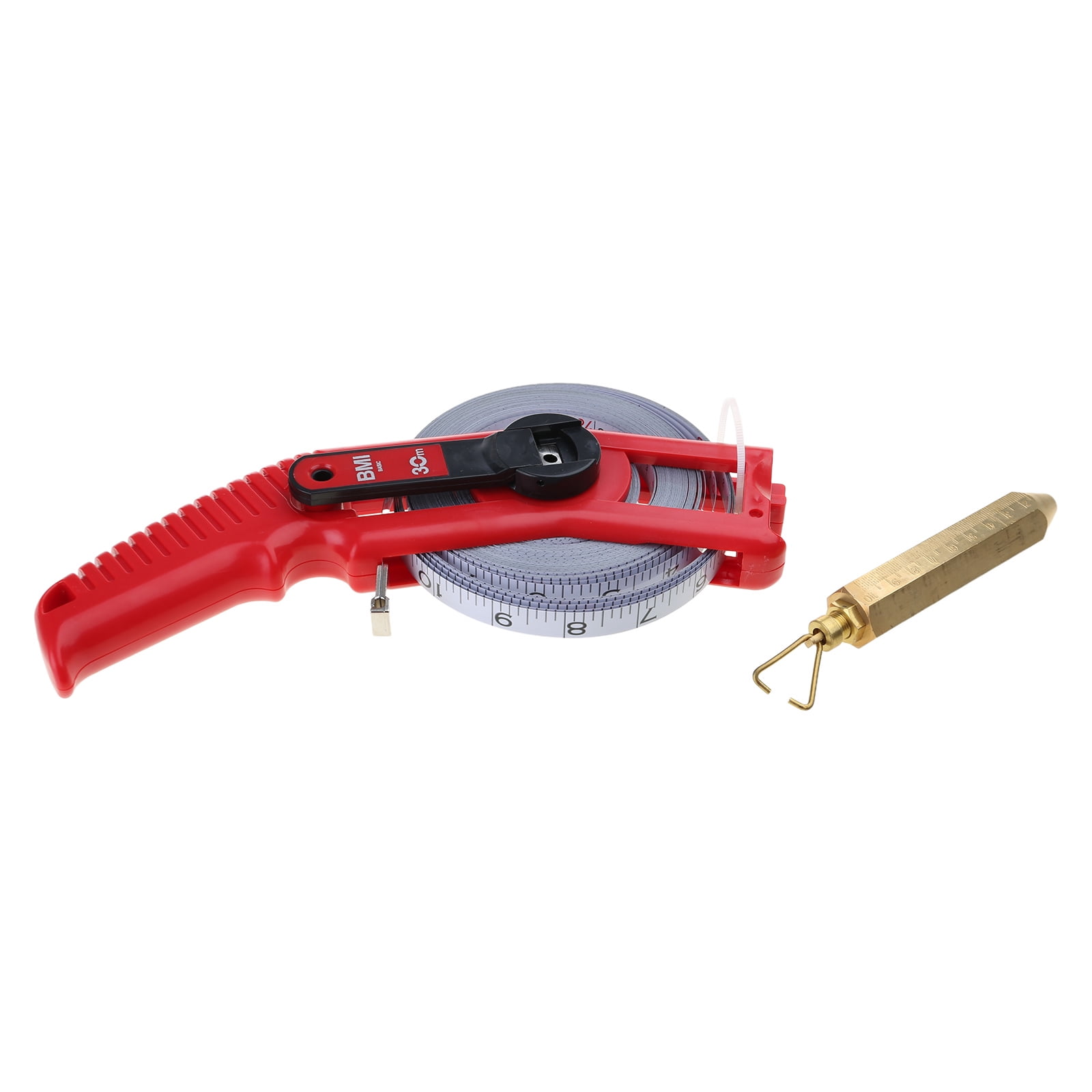 Oil Gauging Tapes Measuring Ruler Tape Measure Carbon Steel Plastic Handle Accuracy Oil Gauging Tape 15/20/30/50M