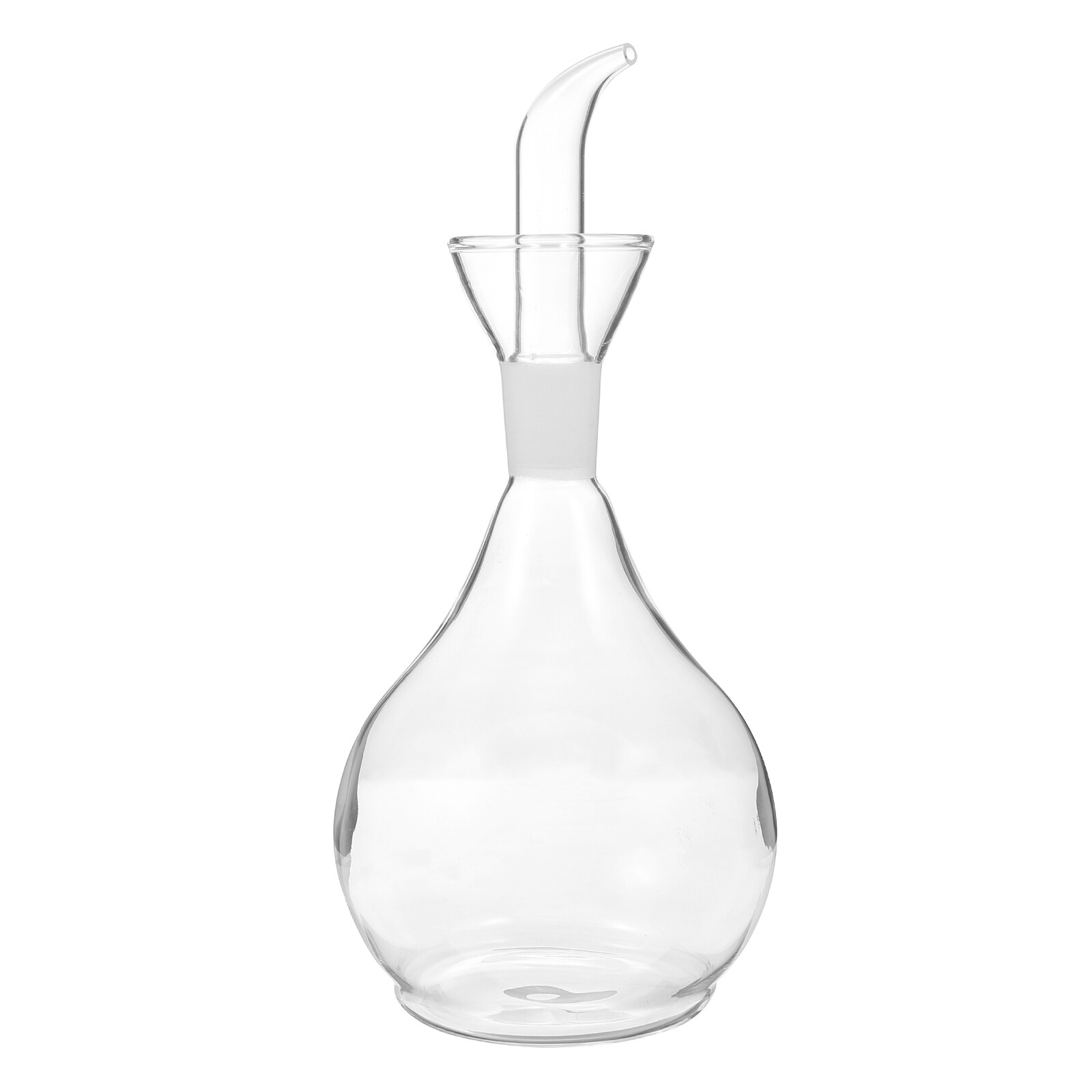 Oil Glass Bottle Vinegar Pot Container Cruet Olive Pourer Carafe