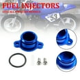 thumbnail image 1 of Oil Injection Pump Delete Block Off Plug For YAMAHA PW50 PW80 ALL Blue, 1 of 12