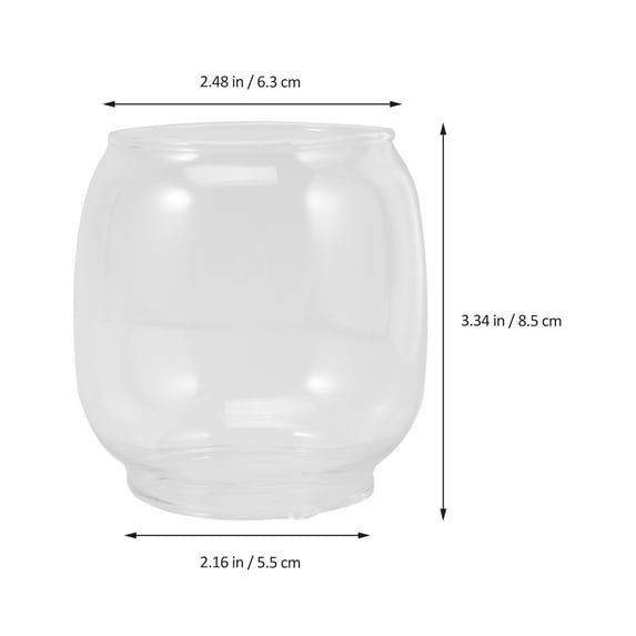 Oil Lamp Glass Lamp Shade Clear Kerosene Lamp Chimney Kerosene Lamp Cover Clear Glass Lamp Chimney Replacement Kerosene Lamp Chimney Clear Kerosene Lamp Shade