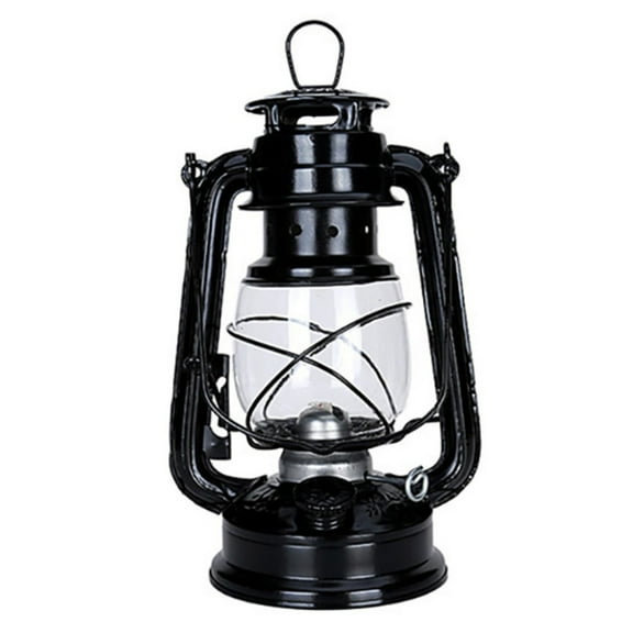 Oil Lamp, Large Capacity Portable Hurricane Kerosene Burning Lantern, Iron Kerosene Oil Lamp and High Brightness for Kitchens and Warehouses for Indoor Outdoor Decoration