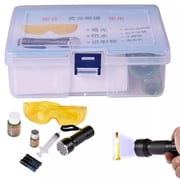 Oil Leak Detection Kit, Coolant Leak Detection Kit, Engine Oil Leak Detecting Tools, Conditioning Refrigerant Leak Detection Dye Set, Refrigerant Leak Tool With UV Protective Glasses