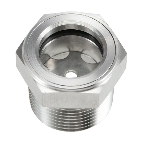 Oil Liquid Level Gauge Sight Glass 3/4 NPT Male Threaded 304 Stainless Steel Air Compressor Fittings