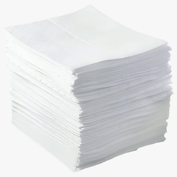 Oil-Only Sorbent Pad, Heavy-Weight, Absorbs 20.5 Gal, 15 in X 17 In