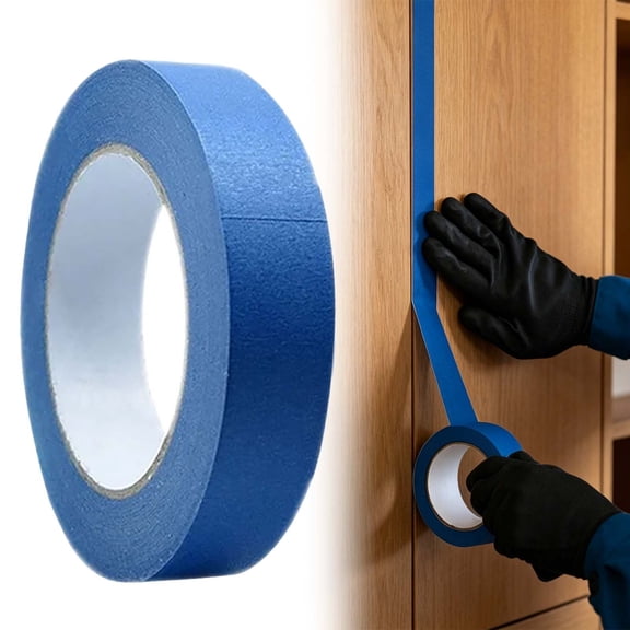 Oil Paint Tape, Blue Duct Tape Thin Painters Tape, Tape for Painting, Masking Tape for DIY, Home Improvement - 2 Pack