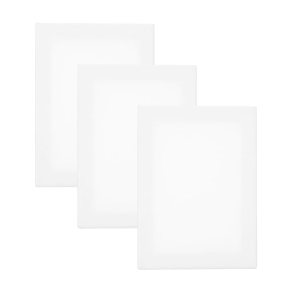 WHAMVOX Portable Painting Canvas Boards 3-Pack for Hobbyists, Students, and Art Enthusiasts