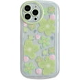 thumbnail image 1 of Oil Painting Flower Rounded Edge and Camera Lens Protector Clear Soft Case  for iPhone (Clear,iPhone 11 Pro Max), 1 of 6