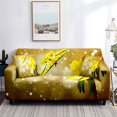 thumbnail image 1 of Oil Painting Sofa Cover Vegetation Flowers Butterfly Printed Couch Covers Washable Slipcover Furniture Protector for Living Room, 1 of 4