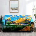 thumbnail image 1 of Oil Painting Stretch Sofa Cover Countryside Natural Scenery Couch Cover Landscape Slipcovers Furniture Protector From Dust Stain, 1 of 4