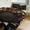 thumbnail image 1 of Oil Painting of Sunflowers Bedding Sets Twin Duvet Cover 3 Piece Cute Bed Set for Boys Girls Kid, 1 of 6