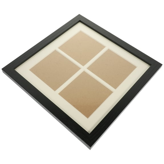 SOPOTUTU Black MDF Wall Art Display Oil Paintings Picture Frame Modern Style