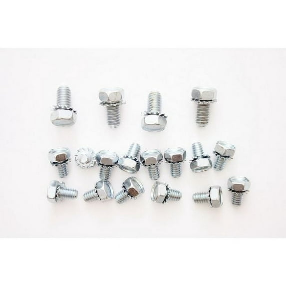 Oil Pan Bolt Set - Compatible with 1958 - 1961, 1969 - 1972 Chevy Brookwood 1959 1960 1970 1971