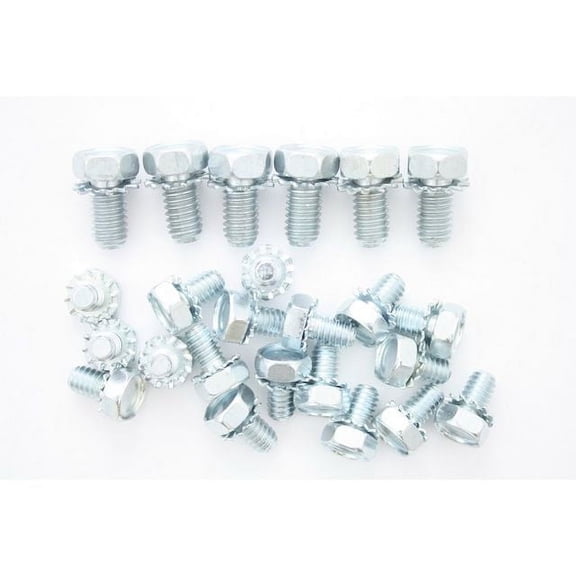 Oil Pan Bolt Set - Compatible with 1987 - 1991 Ford LTD Crown Victoria 1988 1989 1990