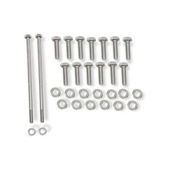 Oil Pan Bolt Set - Compatible with 1997 - 2011 Chevy Express 2500 1998 1999 2000 2001 2002 2003 2004 2005 2006 2007 2008 2009 2010