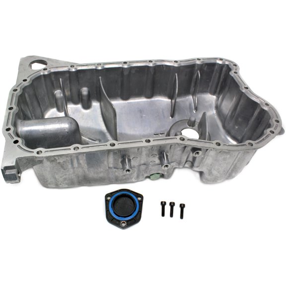 Oil Pan Compatible with 2000-2003, 2005 Volkswagen Golf 2000-2004 Jetta 6Cyl 2.8L Aluminum