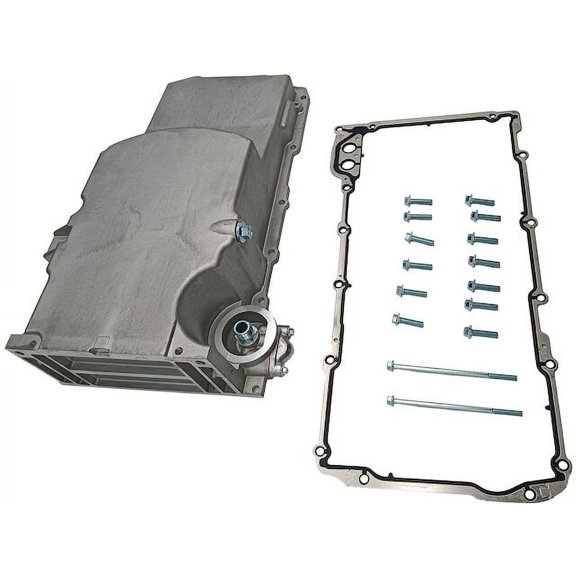 Oil Pan - Compatible with 2005 - 2013 Chevy Corvette 2006 2007 2008 2009 2010 2011 2012