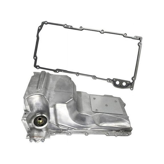 Oil Pan - Compatible with 2007 - 2014 GMC Yukon XL 1500 2008 2009 2010 2011 2012 2013