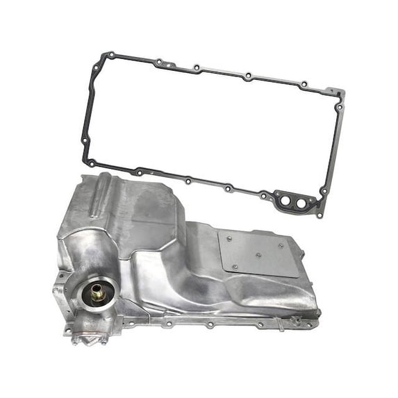 Oil Pan - Compatible with 2008 - 2019 Chevrolet Silverado 3500 HD 6.0L V8 - Replacement