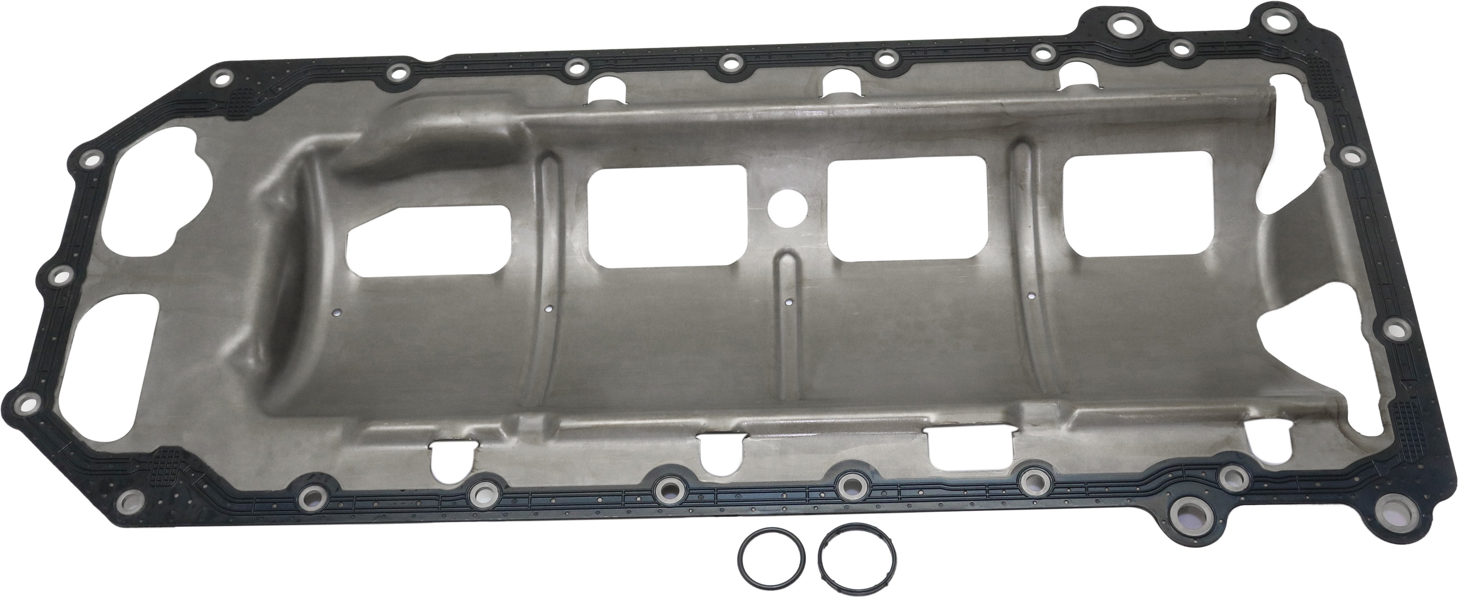 Oil Pan Gasket Compatible with 2009-2014, 2016-2020 Dodge Challenger 2006-2020 Dodge Charger 2005-2008 Dodge Magnum 2006-2010 Jeep Commander 2005-2010 Jeep Grand Cherokee 8 Cyl 5.7L