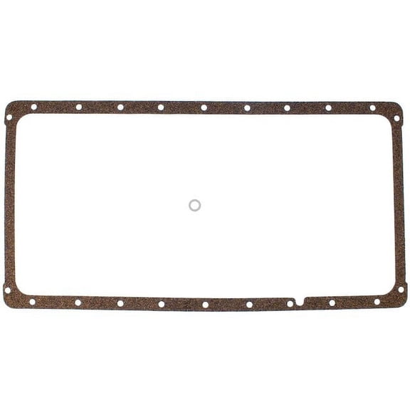 Oil Pan Gasket - Compatible with 1988 - 1993 Ford F-Super Duty 1989 1990 1991 1992