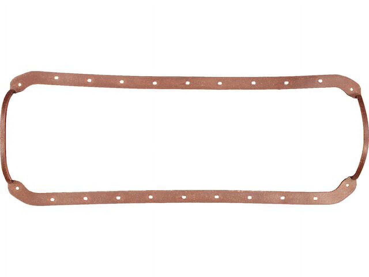 Oil Pan Gasket Set - Compatible with 1967 - 1992 Toyota Land Cruiser 4.2L 6-Cylinder 1968 1969 1970 1971 1972 1973 1974 1975 1976 1977 1978 1979 1980 1981 1982 1983 1984 1985 1986 1987 1988 1989