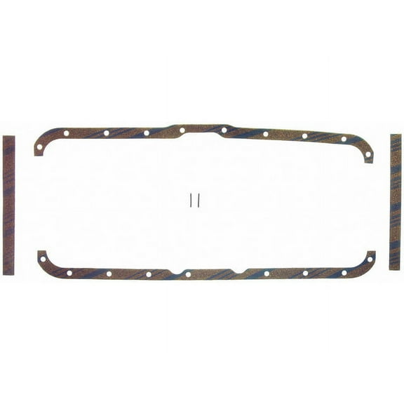 Oil Pan Gasket Set - Compatible with 1951 - 1952 Dodge Wayfarer 3.8L 6-Cylinder