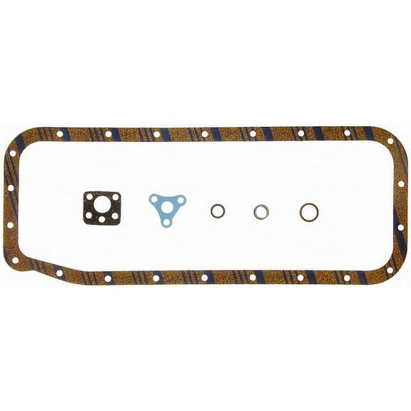 Oil Pan Gasket Set - Compatible with 1954 - 1962 Mercury Monterey 1955 1956 1957 1958 1959 1960 1961
