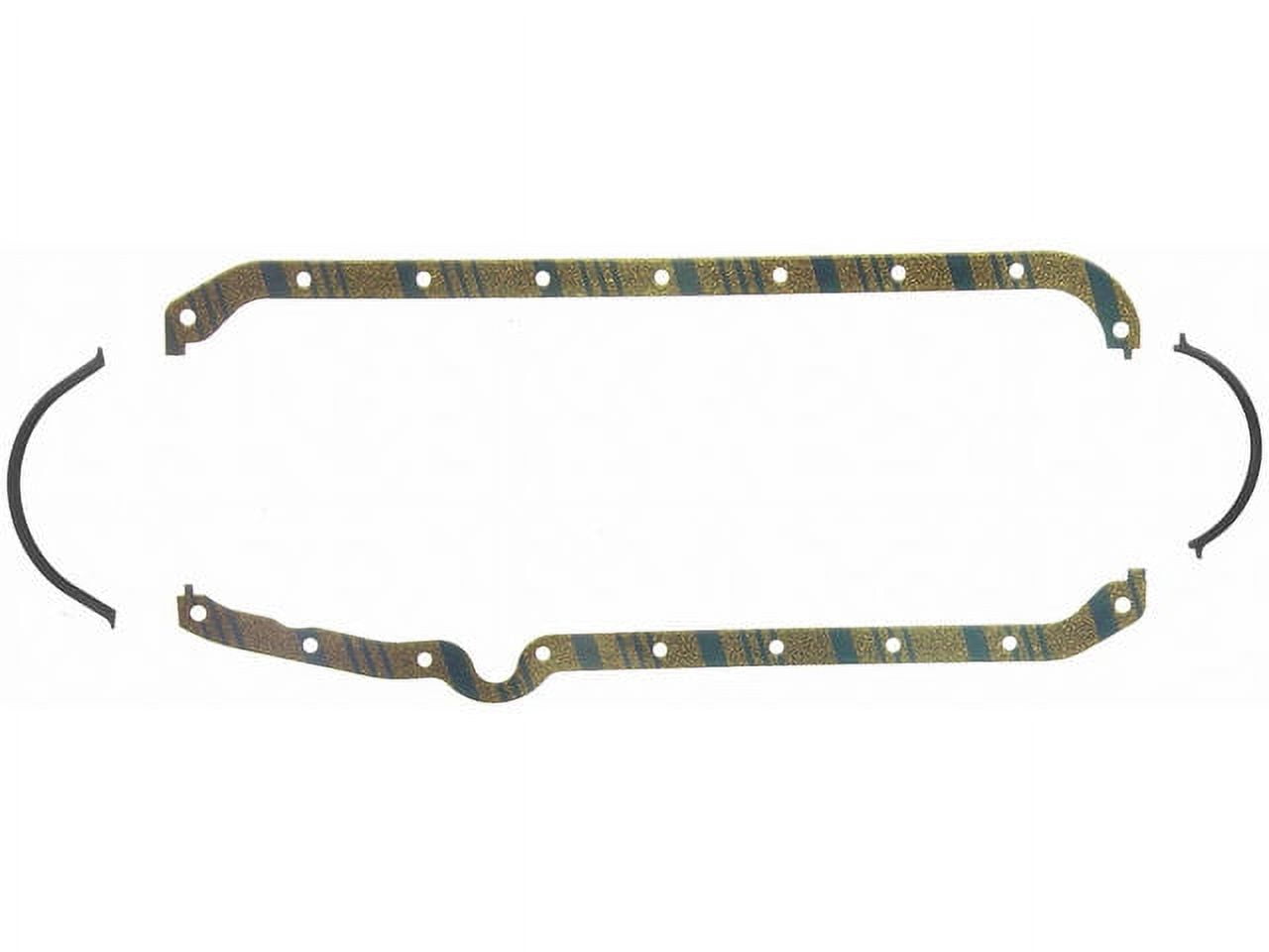 Oil Pan Gasket Set - Compatible with 1960 - 1974 Chevy C10 Pickup 1961 1962 1963 1964 1965 1966 1967 1968 1969 1970 1971 1972 1973