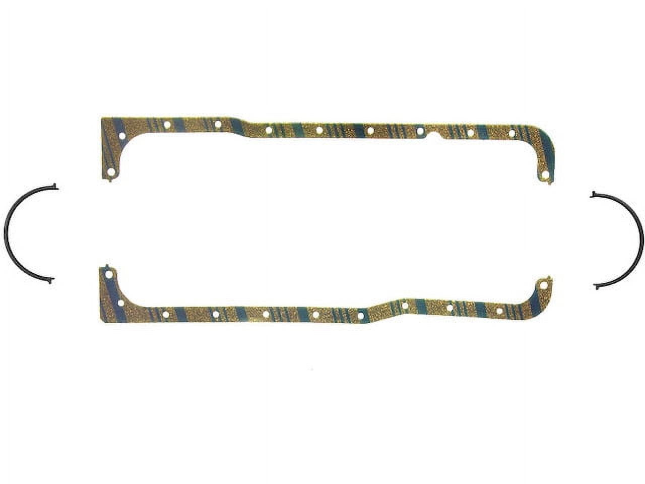 Oil Pan Gasket Set - Compatible with 1964 - 1973, 1979, 1982 - 1985 Ford Mustang 1965 1966 1967 1968 1969 1970 1971 1972 1983 1984
