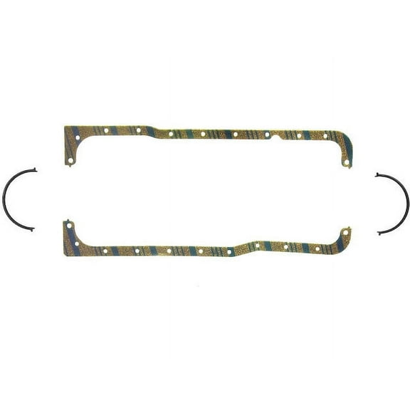 Oil Pan Gasket Set - Compatible with 1964 - 1973, 1979, 1982 - 1985 Ford Mustang 1965 1966 1967 1968 1969 1970 1971 1972 1983 1984