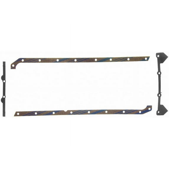 Oil Pan Gasket Set - Compatible with 1970 - 1976 Plymouth Duster 1971 1972 1973 1974 1975