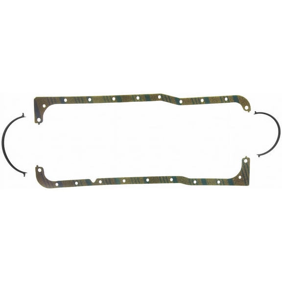 Oil Pan Gasket Set - Compatible with 1978 - 1993 Ford Bronco 1979 1980 1981 1982 1983 1984 1985 1986 1987 1988 1989 1990 1991 1992