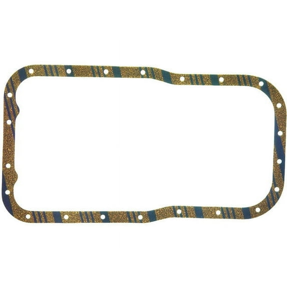Oil Pan Gasket Set - Compatible with 1986 - 1989 Nissan D21 2.4L 4-Cylinder 1987 1988