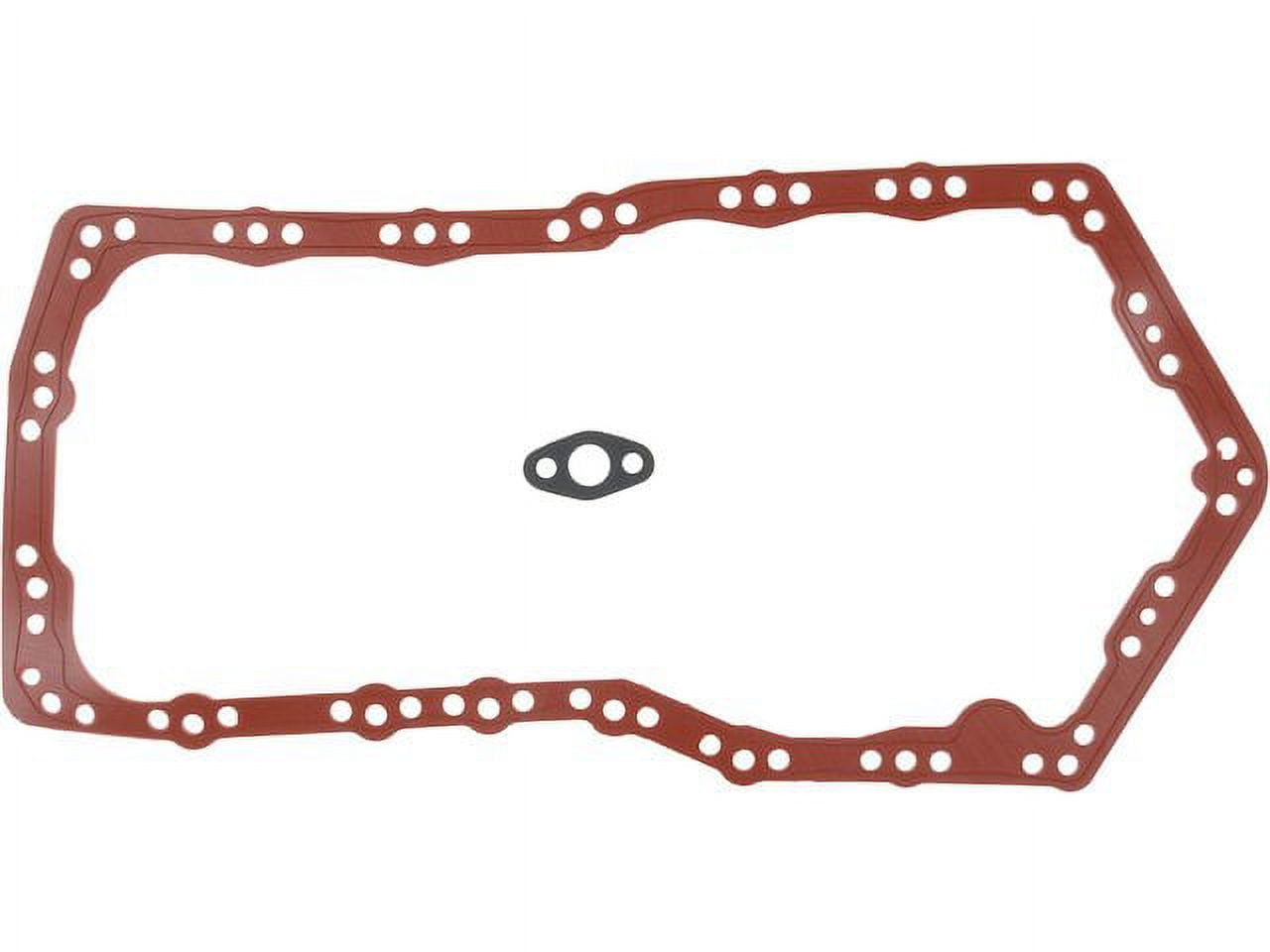Oil Pan Gasket Set - Compatible with 1986 - 1994 Buick LeSabre 1987 1988 1989 1990 1991 1992 1993