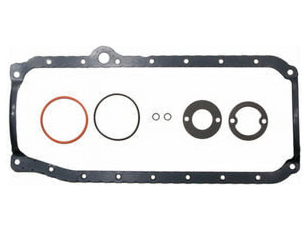 Oil Pan Gasket Set - Compatible with 1986 - 1997 Chevy Corvette 5.7L V8 1987 1988 1989 1990 1991 1992 1993 1994 1995 1996
