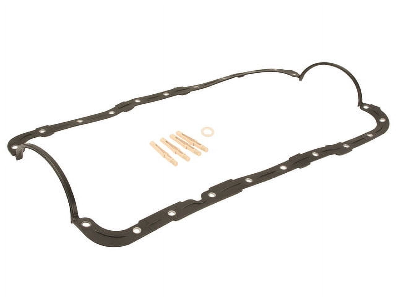 Oil Pan Gasket Set - Compatible with 1988 - 1996 Ford F-250 5.8L V8 1989 1990 1991 1992 1993 1994 1995