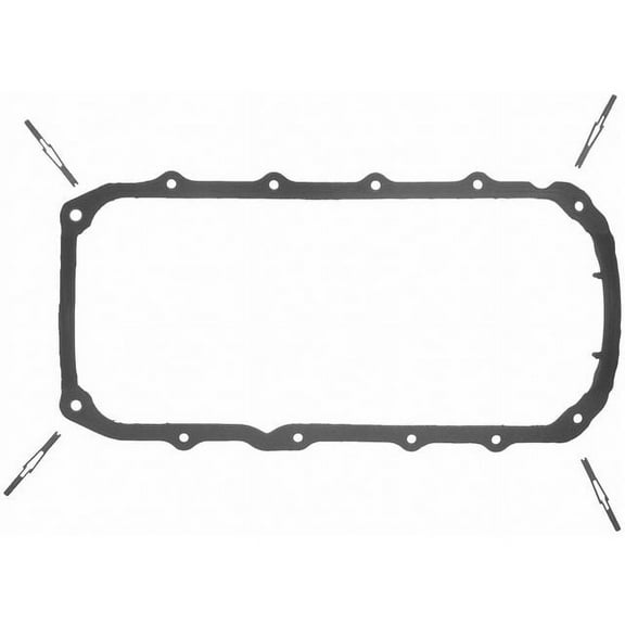 Oil Pan Gasket Set - Compatible with 1991 - 1994 Isuzu Pickup 3.1L V6 1992 1993