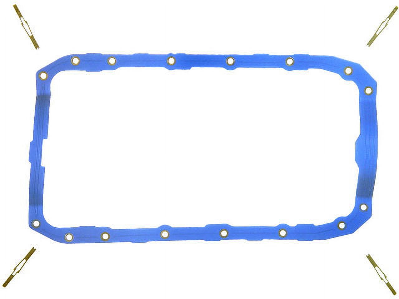 Oil Pan Gasket Set - Compatible with 1994 - 1996, 1998 - 2001 Mazda B3000 3.0L V6 1995 1999 2000