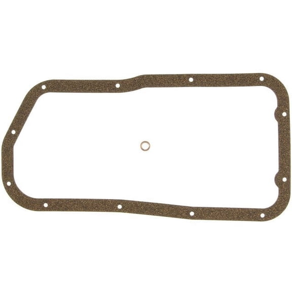 Oil Pan Gasket Set - Compatible with 1995 - 1997 Nissan Pickup 2.4L 4-Cylinder 1996