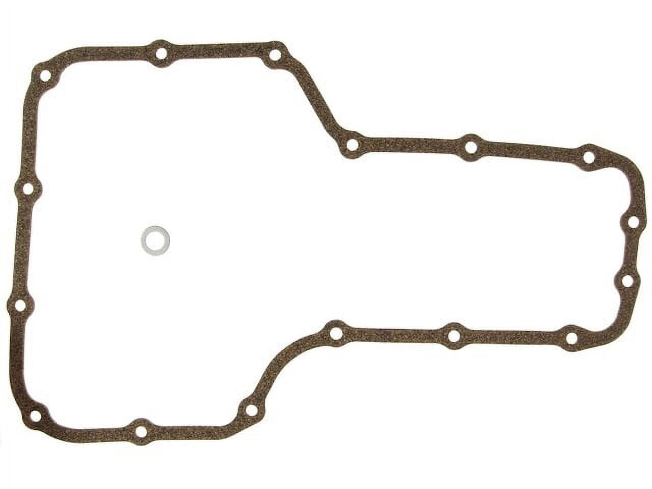 Oil Pan Gasket Set - Compatible with 1998 - 2008 Toyota Corolla 1.8L 4-Cylinder 1999 2000 2001 2002 2003 2004 2005 2006 2007