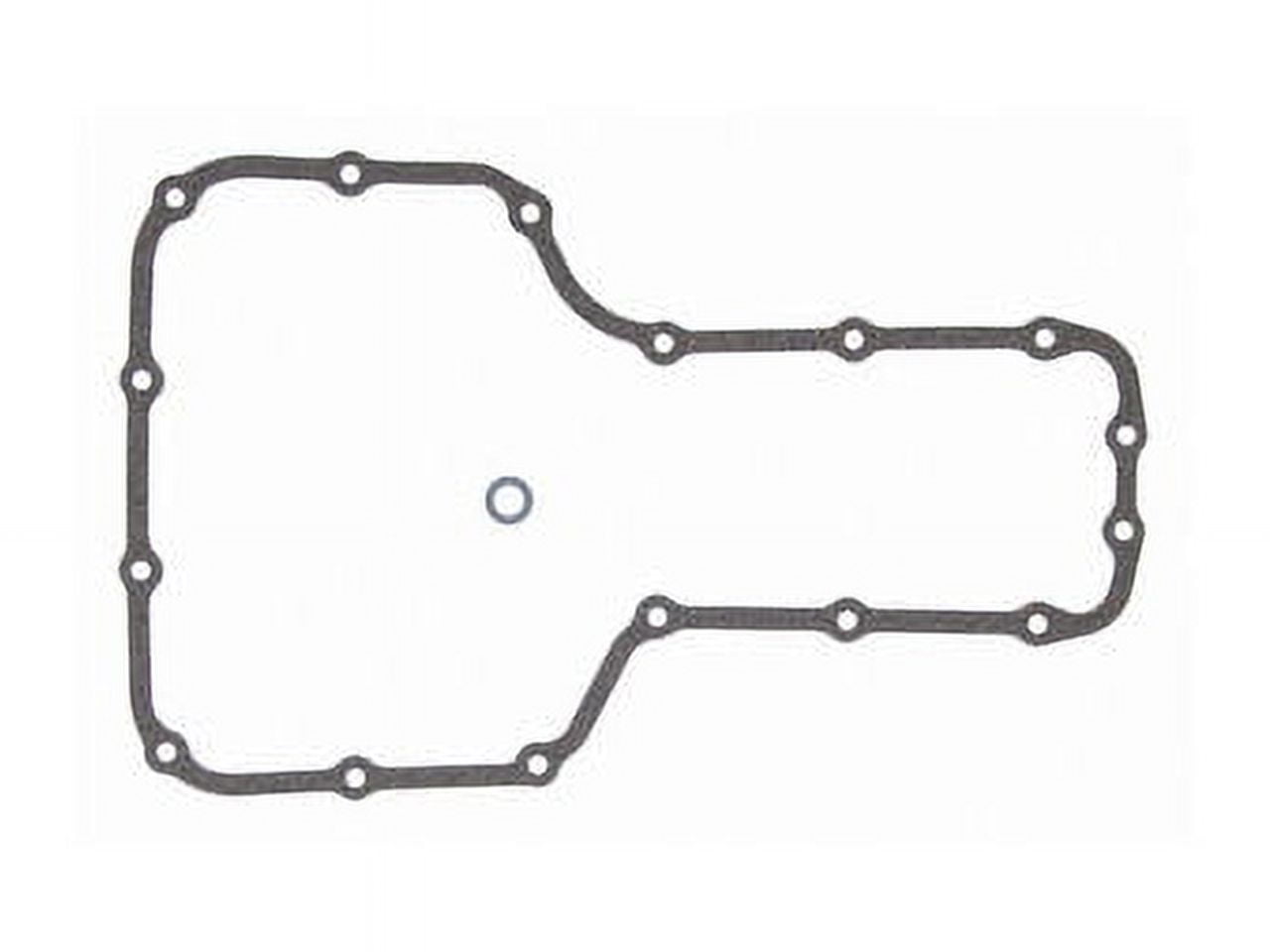 Oil Pan Gasket Set - Compatible with 1998 - 2008 Toyota Corolla 1.8L 4-Cylinder 1999 2000 2001 2002 2003 2004 2005 2006 2007