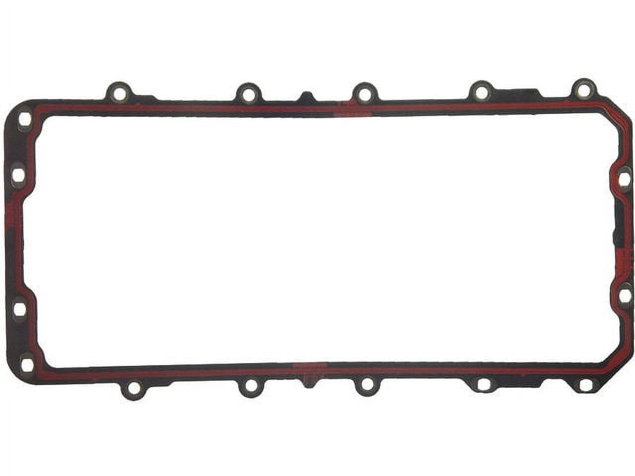 Oil Pan Gasket Set - Compatible with 1998 - 2012 Lincoln Navigator 5.4L V8 1999 2000 2001 2002 2003 2004 2005 2006 2007 2008 2009 2010 2011