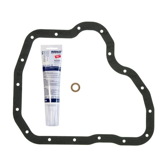 Oil Pan Gasket Set - Compatible with 2001 - 2010 Chevy Silverado 2500 HD 6.6L V8 2002 2003 2004 2005 2006 2007 2008 2009