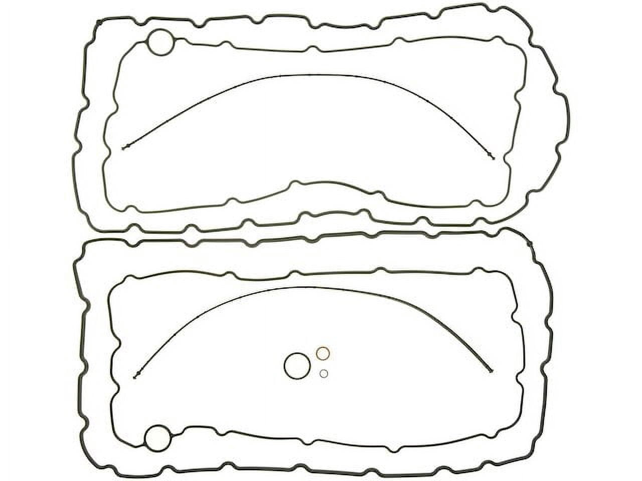 Oil Pan Gasket Set - Compatible with 2003 - 2007 Ford F-250 Super Duty 6.0L V8 2004 2005 2006