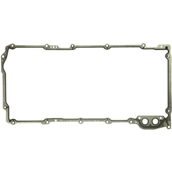 Oil Pan Gasket Set - Compatible with 2003 - 2020 Chevy Express 3500 2004 2005 2006 2007 2008 2009 2010 2011 2012 2013 2014 2015 2016 2017 2018 2019