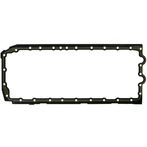 Oil Pan Gasket Set - Compatible with 2006 BMW 325i 3.0L 6-Cylinder