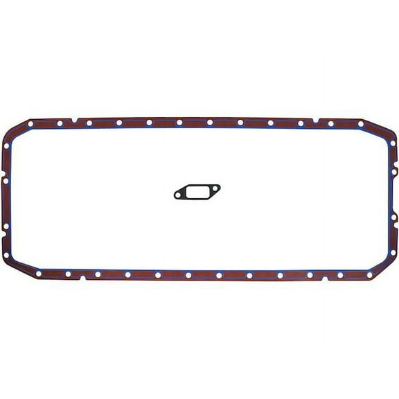 Oil Pan Gasket Set - Compatible with 2007 - 2010 Dodge Ram 2500 6.7L 6-Cylinder 2008 2009