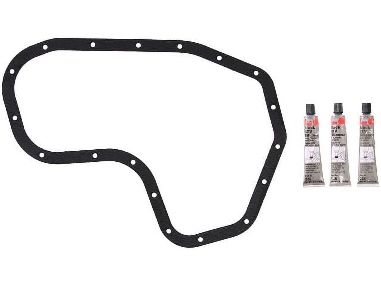 Oil Pan Gasket Set - Compatible with 2007 - 2016 Toyota Sienna 3.5L V6 2008 2009 2010 2011 2012 2013 2014 2015