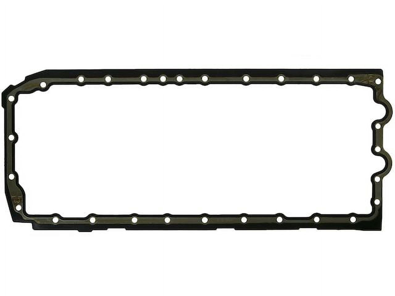 Oil Pan Gasket Set - Compatible with 2010 - 2017 BMW 535i GT 3.0L 6-Cylinder 2011 2012 2013 2014 2015 2016