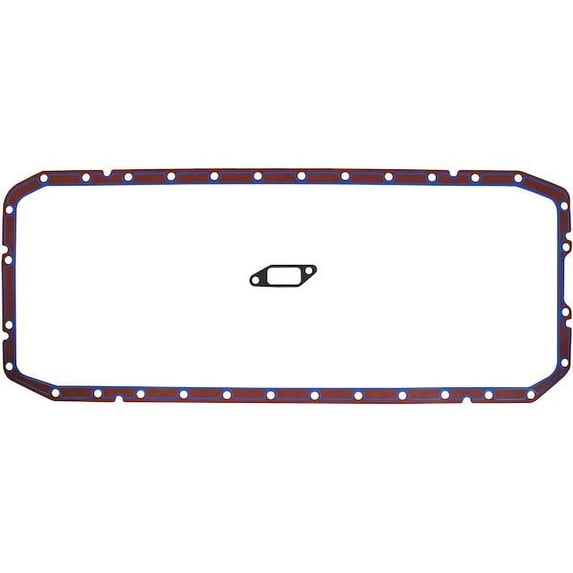Oil Pan Gasket Set - Compatible with 2011 - 2018 Ram 5500 6.7L 6-Cylinder 2012 2013 2014 2015 2016 2017